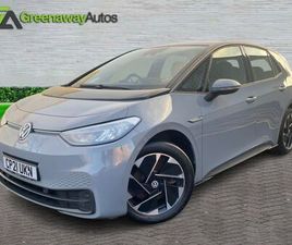 2021 VOLKSWAGEN ID.3 E LIFE (204PS) (58KWH) PRO PERFORMANCE