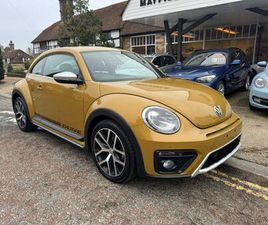 2016 VOLKSWAGEN BEETLE 1.4 TSI DESIGN HATCHBACK 3D 1395CC