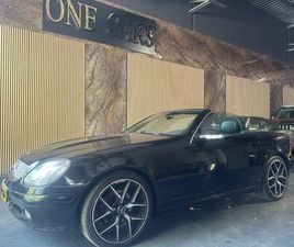 MERCEDES SLK SLK 200 MERCEDES-BENZ SLK-KLASSE - 200 K. FINAL EDITION FACELIFT CABRIO HARDTOP