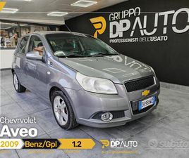 CHEVROLET AVEO 5 PORTE AVEO 5P 1.2 LT ECOLOGIC GPL