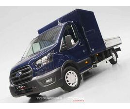 FORD TRANSIT 2.0 TDCI PLATEAU RIDELLE + COFFRE HORS TVA