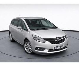 2017 VAUXHALL ZAFIRA 1.4T SRI NAV 5DR MPV PETROL MANUAL