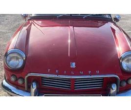 1965 TRIUMPH SPITFIRE ROUGE MANUEL, 5 VITESSES CONDUITE À...