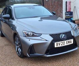 LEXUS IS IS 300H 2.5 300H F SPORT E-CVT EURO 6 (START/STOP) 4DR
