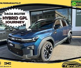 DACIA BIGSTER BIGSTER 1.2 ECO-G 140 CV JOURNEY
