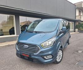 FORD TOURNEO CUSTOM AUTOCARRO 6 POSTI !!! 320 2.0 ECOBLUE 185CV PC TITANIUM X