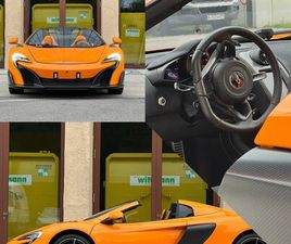MCLAREN 675LT SPIDERS 1 OF 500 LIMITED