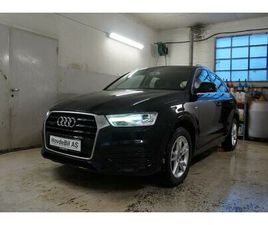 AUDI Q3 MEGET VELHOLDT 2,0TDI 150HK S-LINE QUATTRO EU-01.2028++