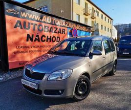 SKODA ROOMSTER ŠKODA ROOMSTER 1.4TDI 59KW STYLE PDC TAŽNÉ