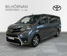 TOYOTA PROACE VERSO TOYOTA PROACE VERSO LONG 2,0 PREMIUM AUTOMAT DRAG MOTORVÄRMARE VINTERHJUL