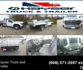2026 GMC 3500HD 4X4 9’ STAINLESS STEEL DUMP TRUCK