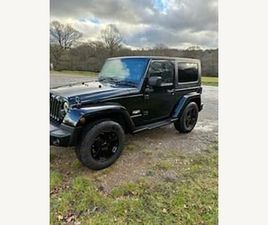 JEEP WRANGLER CONVERTIBLE 2.8 CRD SAHARA SOFT TOP 4X4 2DR