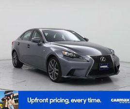 USED 2015 LEXUS IS 250 CRAFTED LINE