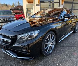 MERCEDES CLASSE S COUPE S63 MERCEDES-BENZ S 63 AMG S COUPE S 63 AMG 4MATIC