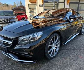 MERCEDES CLASSE S S 63 AMG MERCEDES-BENZ S 63 AMG S COUPE S 63 AMG 4MATIC