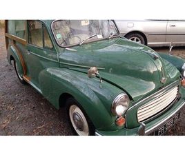 1967 MORRIS MINOR VERT MANUEL, 4 VITESSES CONDUITE À DROI...