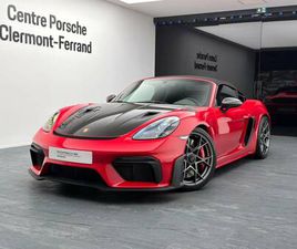 PORSCHE 718 BOXSTER SPYDER RS PORSCHE 718 SPYDER RS