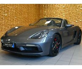 PORSCHE 718 BOXSTER SPYDER PORSCHE BOXSTER 718 GTS SPYDER BLACKED.CHRONO 20