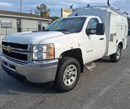 2013 CHEVY SILVERADO 3500 HD REGULAR CAB KUV 8’ ENCLOSED UTILITY BODY