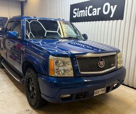 CADILLAC ESCALADE EXT VORTEC 6000 V8 AWD *HIENO JA TYYLIKÔS ESCALADE* AJETTU VAIN 157TKM* VAIHTO/RAHOITUS*