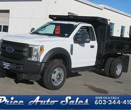 2017 FORD F-450 SUPER DUTY 4X4 2DR REGULAR CAB 145.3 205.3 IN. WB