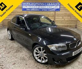 2013 BMW 1 SERIES 2.0 120I EXCLUSIVE EDITION COUPE AUTO