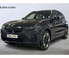 BMW IX3 BMW IX3 M-SPORT 286HK CARPLAY H/K 360U00B0-KAM NAVI HUD PANO DRAG 2023 GRÅ