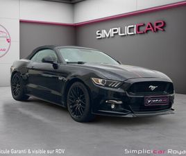 FORD MUSTANG CONVERTIBLE V8 5.0 421 GT AUTO GARANTIE 12 MOIS