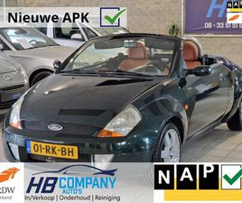 FORD STREETKA 1.6 FUTURA CABRIO | SPORT | LEDEREN BEKLEDING | AIRCO | NIEUWE APK | NAP