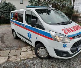 FORD TRANSIT CUSTOM AMBULANS FORD CUSTOM 2,2 D 125KM CENA DO NEGOCJACJI SZCZECIN BUKOWO • OLX.PL