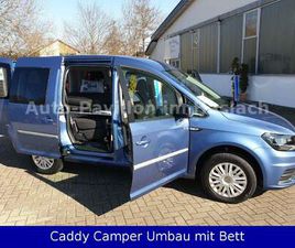 VOLKSWAGEN CADDY UTILITAIRE 1.2 TSI BMT CAMPER BETT BLUETOOTH PDC