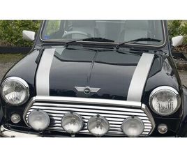 2001 ROVER MINI NOIR MANUEL, 5 VITESSES CONDUITE À DROITE...