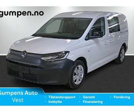 VOLKSWAGEN CADDY MAXI CARGO MAXI PLUSS 122HK DSG AUTOMATGIR, FINT UTSTYRT