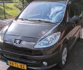 PEUGEOT 1007 1.4 2006 ZWART NIEUWE APK.TOT 20 JANUARI 2027 — PEUGEOT — MARKTPLAATS