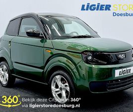 LIGIER MYLI LIGIER MYLI E-PIC 12 KWH APPLE CAR PLAY - NORDIC PACK ELECTRIC GREEN CITYCAR MET SLIMME TECH EN COMFORT!