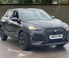 CITROEN DS3 CROSSBACK 2019 DS AUTOMOBILES DS 3 CROSSBACK 1.2 PURETECH PERFORMANCE LINE CROSSBACK 5DR PETROL MANUAL EURO...