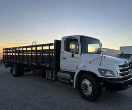 2018 HINO 268 FLATBED TRUCK 26FT
