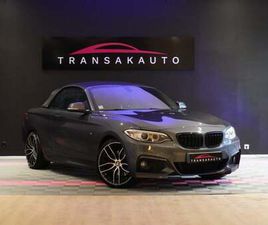 BMW SERIE 2 CABRIOLET F23 230I 252 CH BVA8 M SPORT
