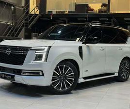 NISSAN PATROL LE PLATINUM CITY 3.5L NISSAN PATROL PLATINUM LE V6T | 2025 | GCC | UNDER WARRANTY | LIKE NEW .