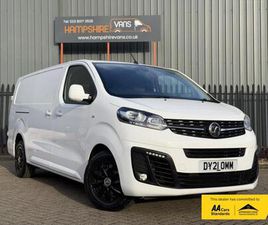 VAUXHALL VIVARO 2021 VAUXHALL VIVARO 3100 2.0D 120PS SPORTIVE H1 VAN AUTO PANEL VAN DIESEL AUTOMATIC