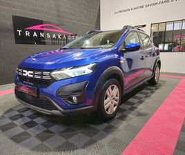 DACIA SANDERO ECO-G 100 STEPWAY EXPRESSION - CAMERA - CARPLAY - SUIVI RENAULT - GARANTIE DACIA 04/27...