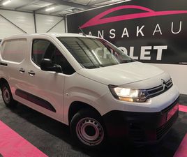 CITROEN BERLINGO FOURGON VAN M 650 BLUEHDI 100 S&S BVM6 CLUB AVEC KIT BOIS SUR-MESURE