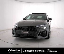 AUDI A3 SPORTBACK 40 TFSI AUDI A3 SPORTBACK 40 TFSI QUATTRO S TRONIC S LINE EDITION DEL 2023 USATA A ROMA