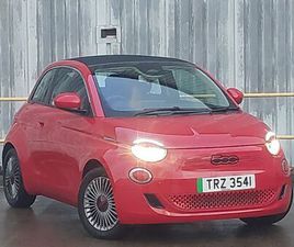 2022 FIAT 500C E RED