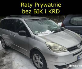 TOYOTA SIENNA RATY PRYWANIE 8OS NOWY AKUMULATOR BENZYNA+GAZ WROCLAW - SPRZEDAJEMY.PL