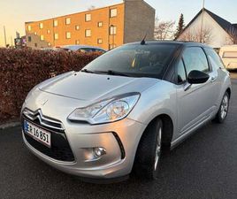 CITROEN DS3 CABRIO CITROËN DS3 1,2 VTI 82 STYLE CABRIO 2D