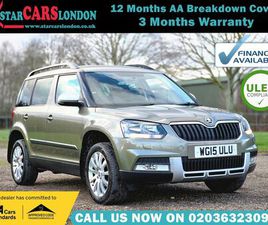 2015 SKODA YETI OUTDOOR 1.2 SE DSG