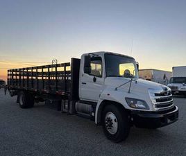 HINO MOTORS 268 2018 HINO 268 FLATBED TRUCK 26FT