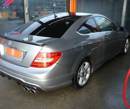 MERCEDES C 220 CDI COUPE AMG EDITION AHK 6 GANG MANUELL !!