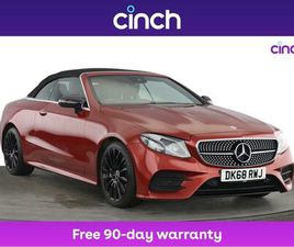 2.0 E300 AMG LINE (PREMIUM PLUS) CABRIOLET G-TRONIC+ EURO 6 (START/STOP) 2DR